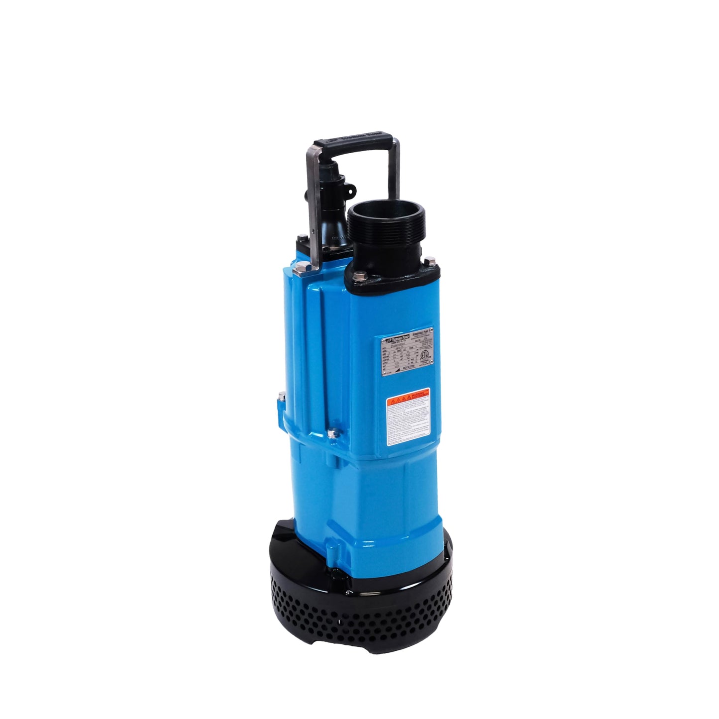 Tsurumi Pump NK2-15 | Electric Submersible Pump | 2 HP, 110V, 3 in Discharge | Heavy Duty High Head & Abrasion Resistant Pump: Construction, Mining, & Disaster Remediation | 100 GPM / 6000 GPH