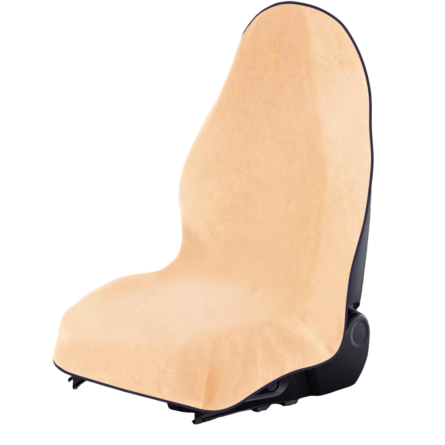 LBIHHNQ Waterproof Car Seat Towel Cover - Sweat-Proof & Durable Machine Washable for Athletes, Gym Workouts - Fits Various Vehicles - Car Seat Towel Cover After Gym (1Pcs,Beige)