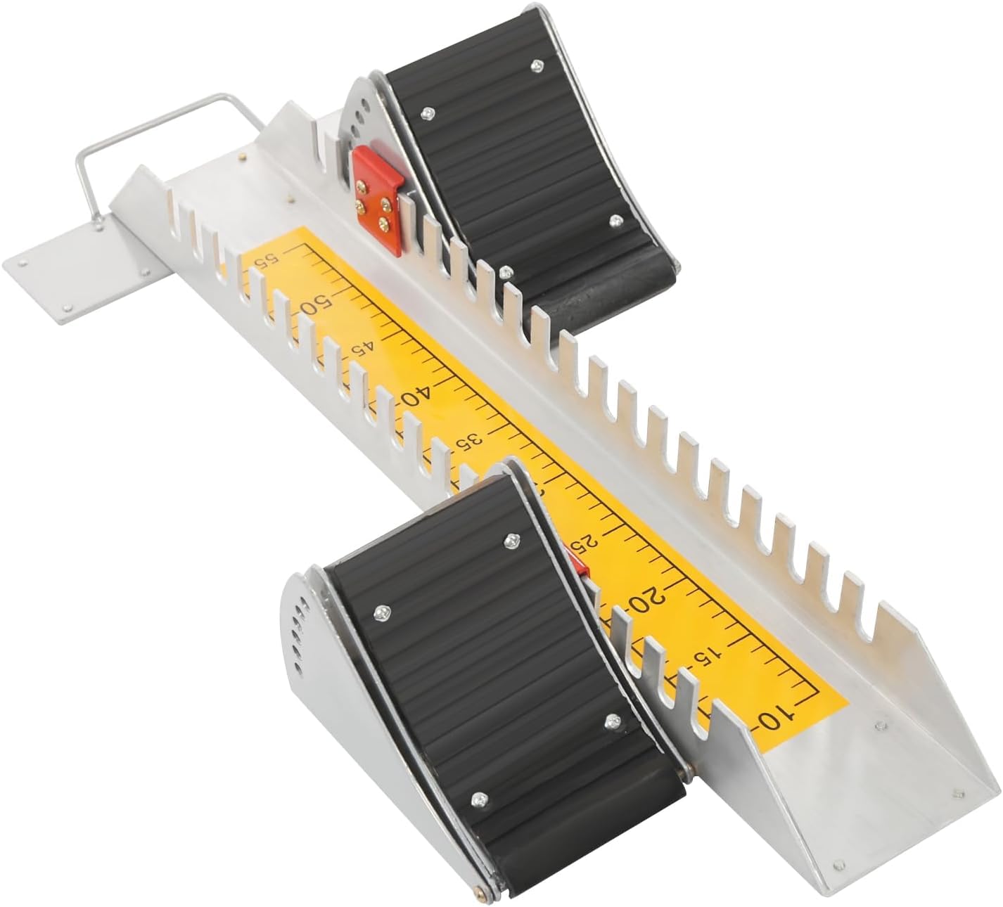 DouSeiAi Multi-Function Starting Block 6 Angle Adjustable Sprinter Pedals, Track and Field Aluminum Starting Blocks for Plastic Runway Cinder Track, School Sports Training