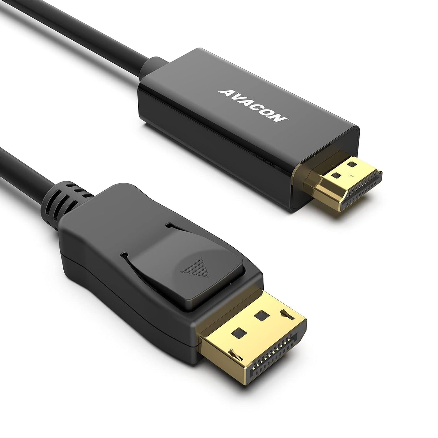 4K 6 1.2 1.4 AVACON DisplayPort to HDMI Feet Cable, Uni-Directional DP Computer to HDMI Screen Gold Plated Cord