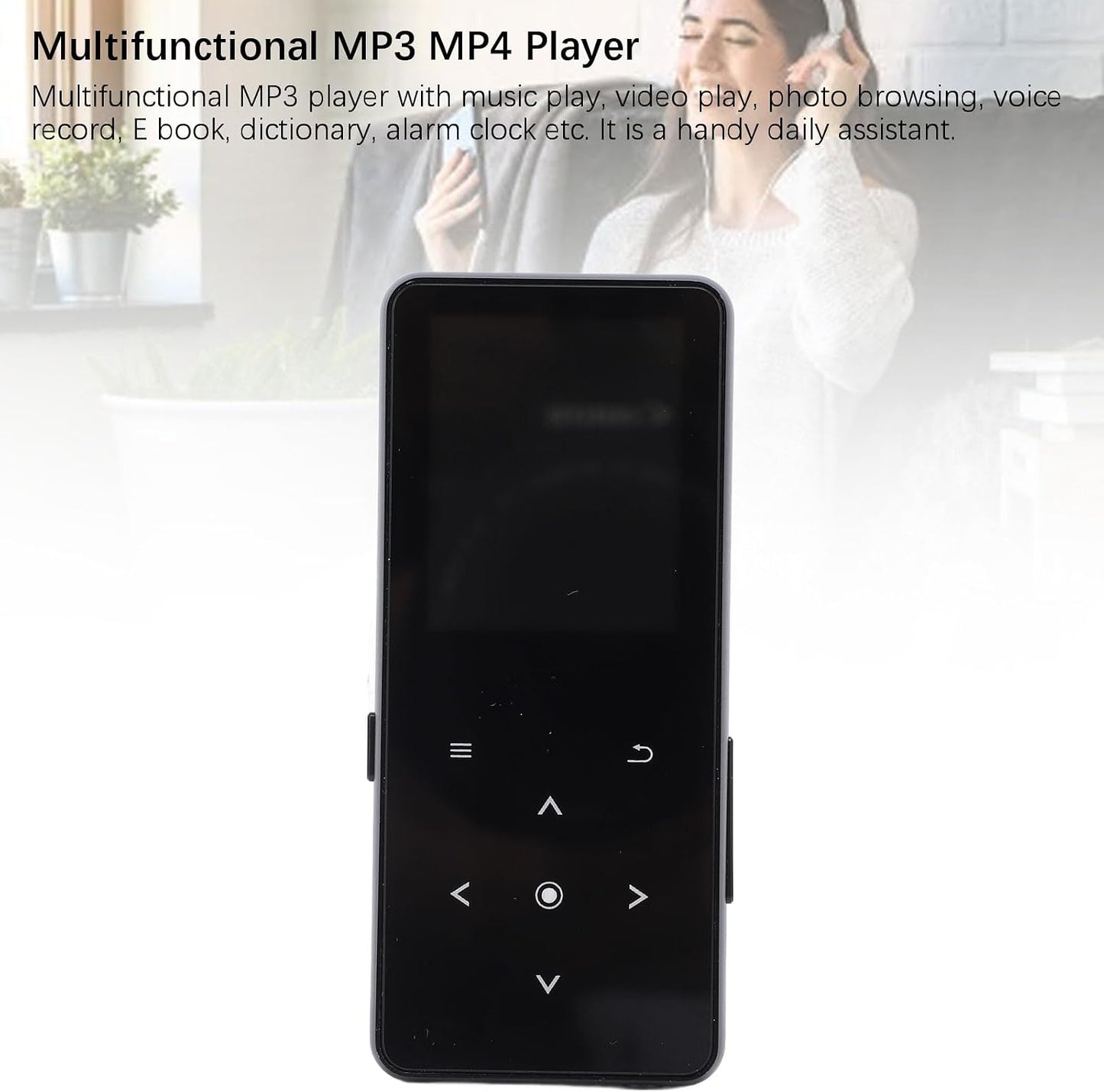 VBESTLIFE MP3 MP4 2 Inch 32GB Player, Touch Screen, Music Player with Bluetooth, Recording, E Book, Translation