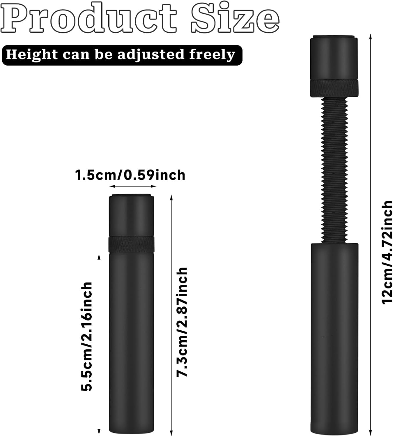 Jxiwfvl 74-120mm) Black Graphics Card Gpu Support Bracket Vertical Gpu Mount Adjustable Height Sag Brackets with Magnet