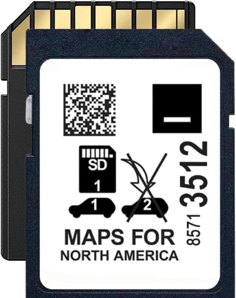 EcoZen 2026 2019-2023 8571 3512 (10 Premium Navigation SD Card Update, Latest Map for GM Vehicles with Buick, Cadillac