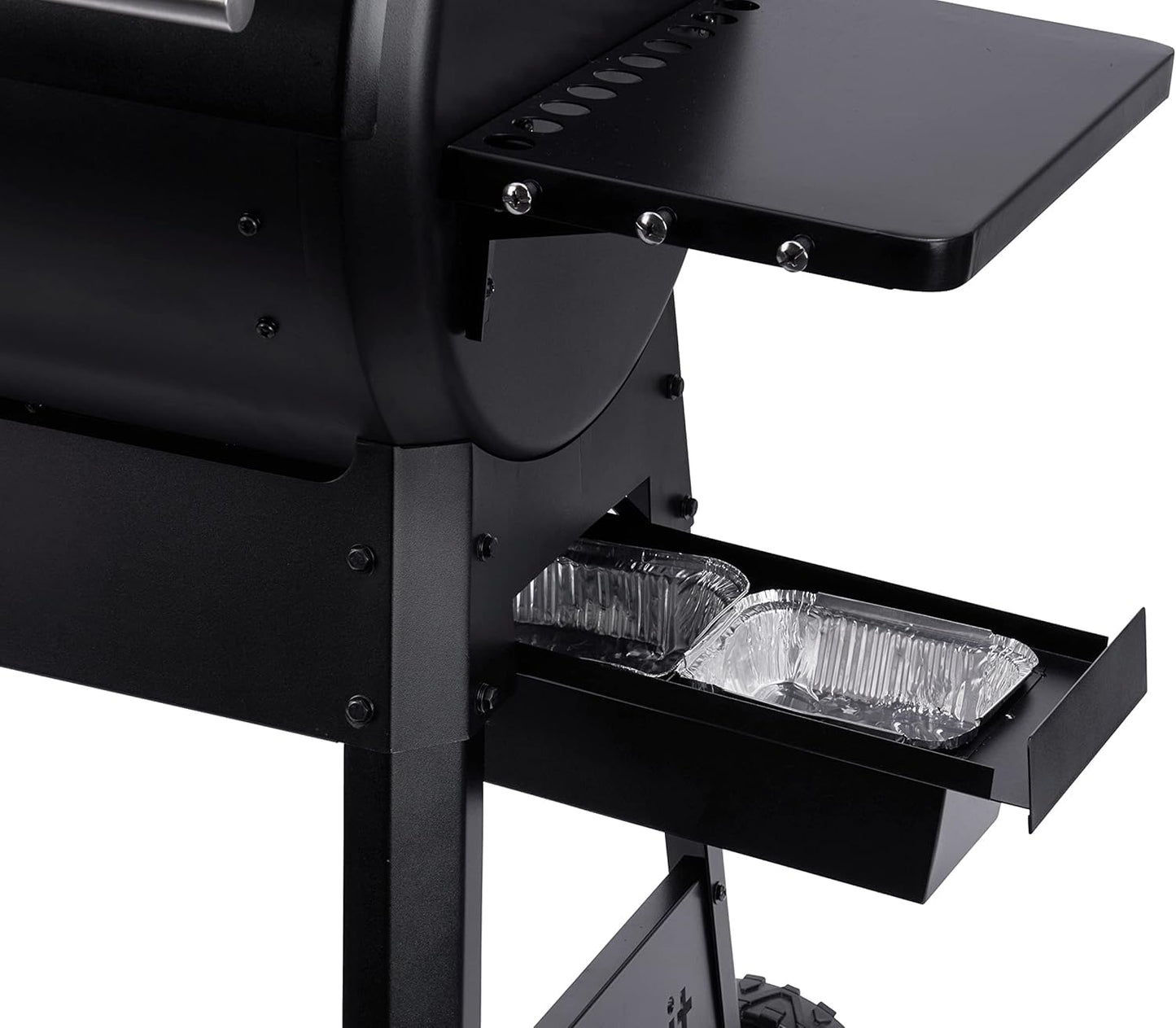 Brisk It Zelos-450 WiFi A.I. Electric Wood Pellet Smoker Grill Bundle with Waterproof Cover, 10 Pack Grease Tray Liners & 10 Pack Drip Pan Liners, Smart Grill with 450 sq.in Cooking Area & Meat Probe