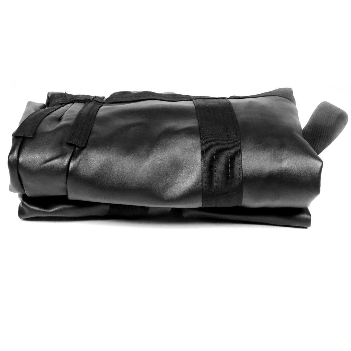 6FT Wrestling Dummy Grappling Dummy, Unfilled Hollow Design, Anti Burst Black Space Leather, MMA BJJ Training Equipment for Adults, Heavy Duty Martial Arts Practice Partner