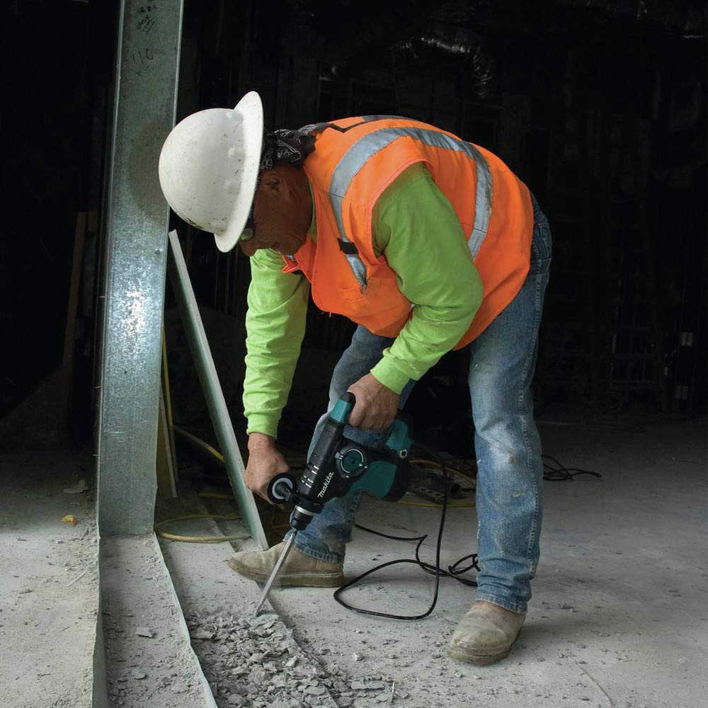 Makita HR2811F 1-1/8'' Rotary Hammer, accepts SDS-PLUS bits, Teal