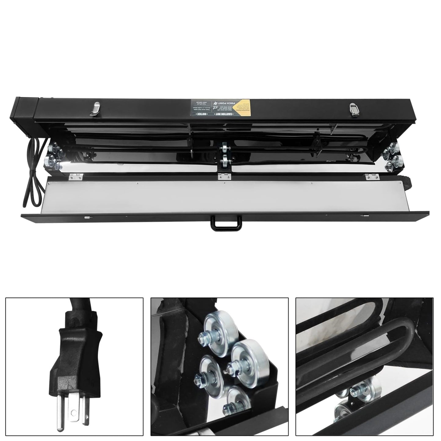 Electric PVC Conduit Heater, PVC Heater Box, Pipe Bender Tool,1/2" to 4" Bender Heater Pipe Bending Tool for 52" Sections of PVC Pipe