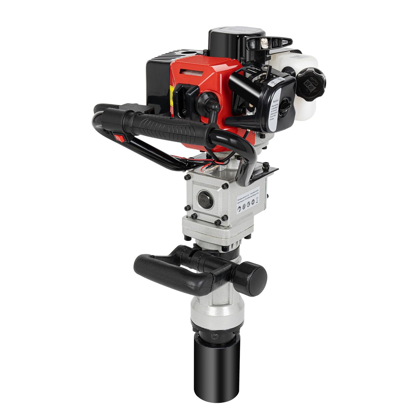 Gas T Post Driver, Pile Driver Post Driver Gas Powered 2 Stroke 32.6cc Gas Powered Petrol Push Pile Kit Gas Post Driver T-Post Driver Single Cylinder Air-Cooling Engine Farm Fence Necessary