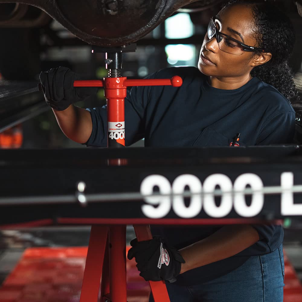AFF 2 Ton Underhoist Component Stand - All Steel Stabilizing Stand with 55" to 85.5" Lifting Range - Supports Vehicle Components, for Exhaust and Suspension Work