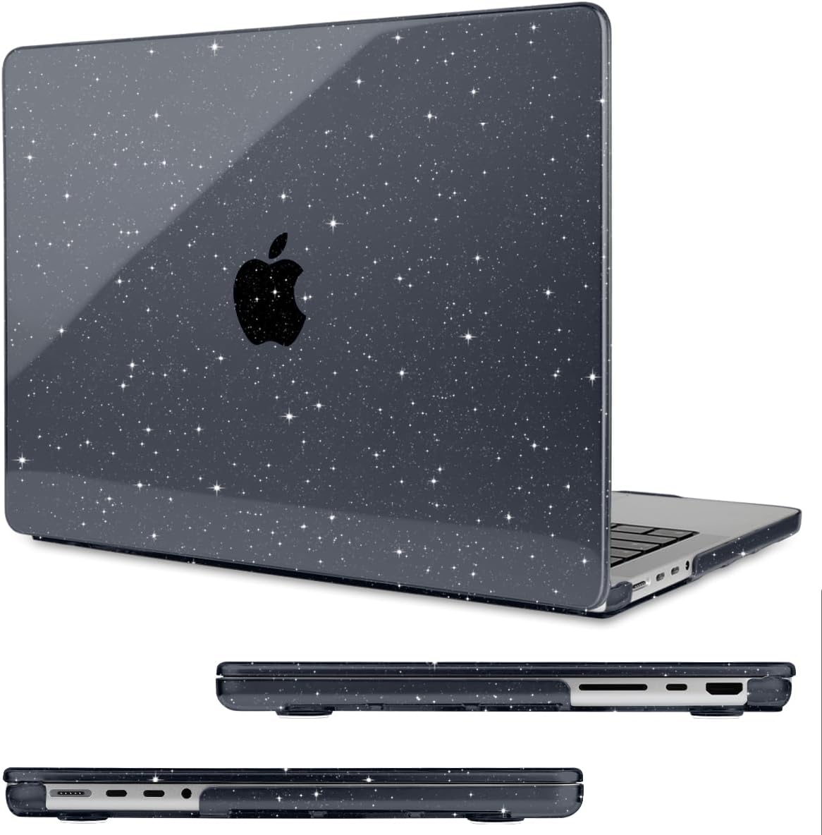 MecBevia 14 inch M5 M4 M3 M2 M1 (2026-2021), Compatible with MacBook Pro Case for Pro/Max Chip Hard Shell Cover