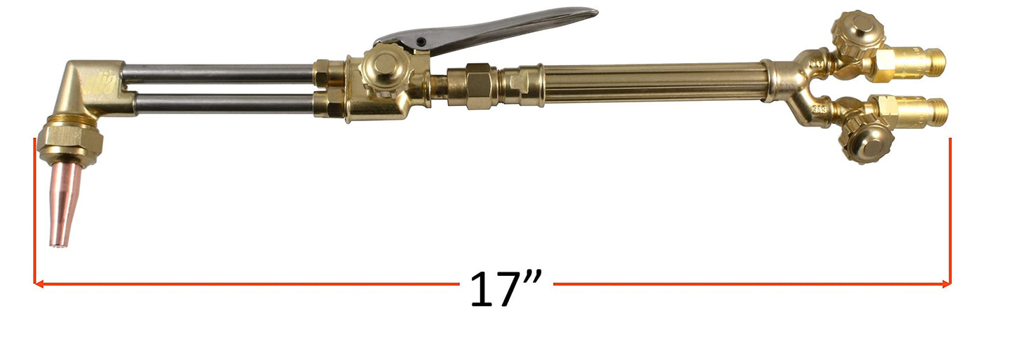 SÜA - Oxygen and Acetylene Gas Cutting, Welding and Heating Set - Medium Duty Torch - Plastic Box - Model: Wyvern V