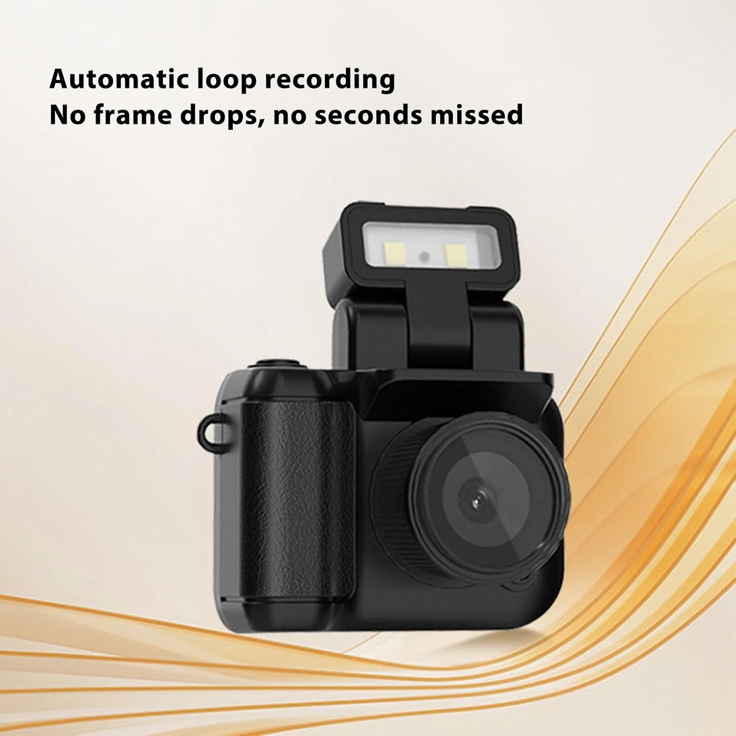 Dpofirs 1080P 1.44in 180mAh Small DV Camera, HD Thumb Camera with Color Screen, Video Recorder with Battery