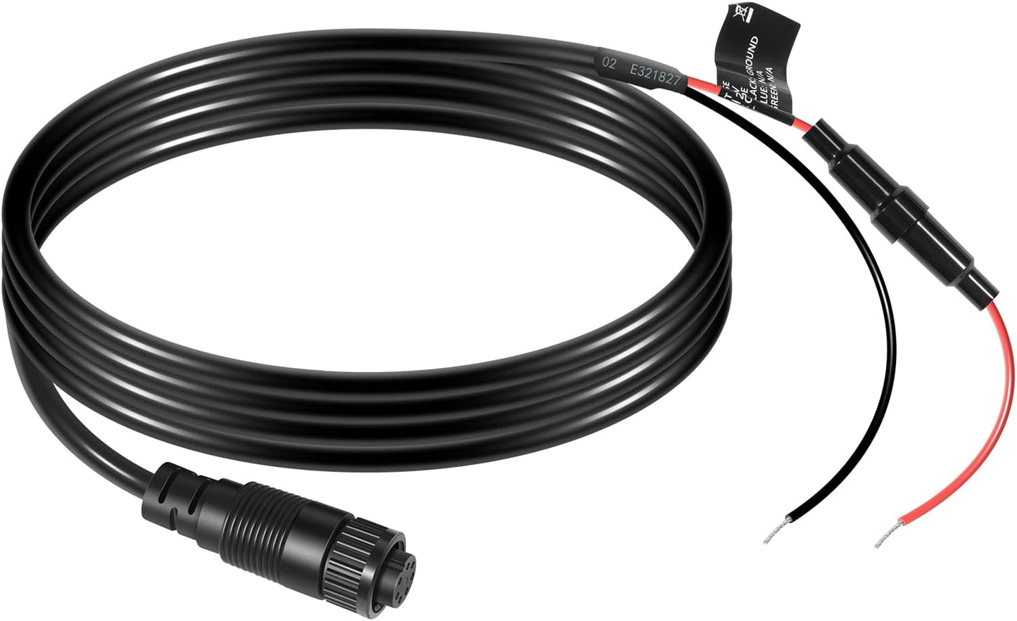johntruck 010-10553-00 7-Pin 10 Power Cable, Power Cord Fit for Garmin GMS Network Port Expander, Waterproof/Stable