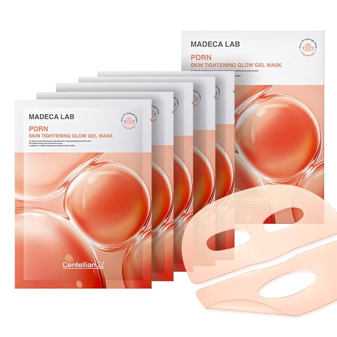 CENTELLIAN 24 Madeca Lab PDRN Glow Gel Mask ??Salmon PDRN, Deep Hydration & Firming, Instant Radiance with Cooling Hydrogel Sheet