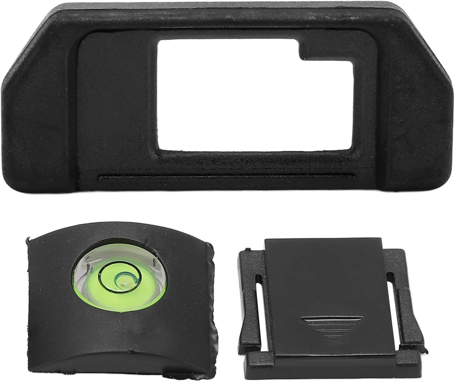 WIHFHGZ Set EM5 EM10 7g Viewfinder Eyecup Cold Shoe Cover for Camera Series, Plastic Rubber, Lightweight - Horizon