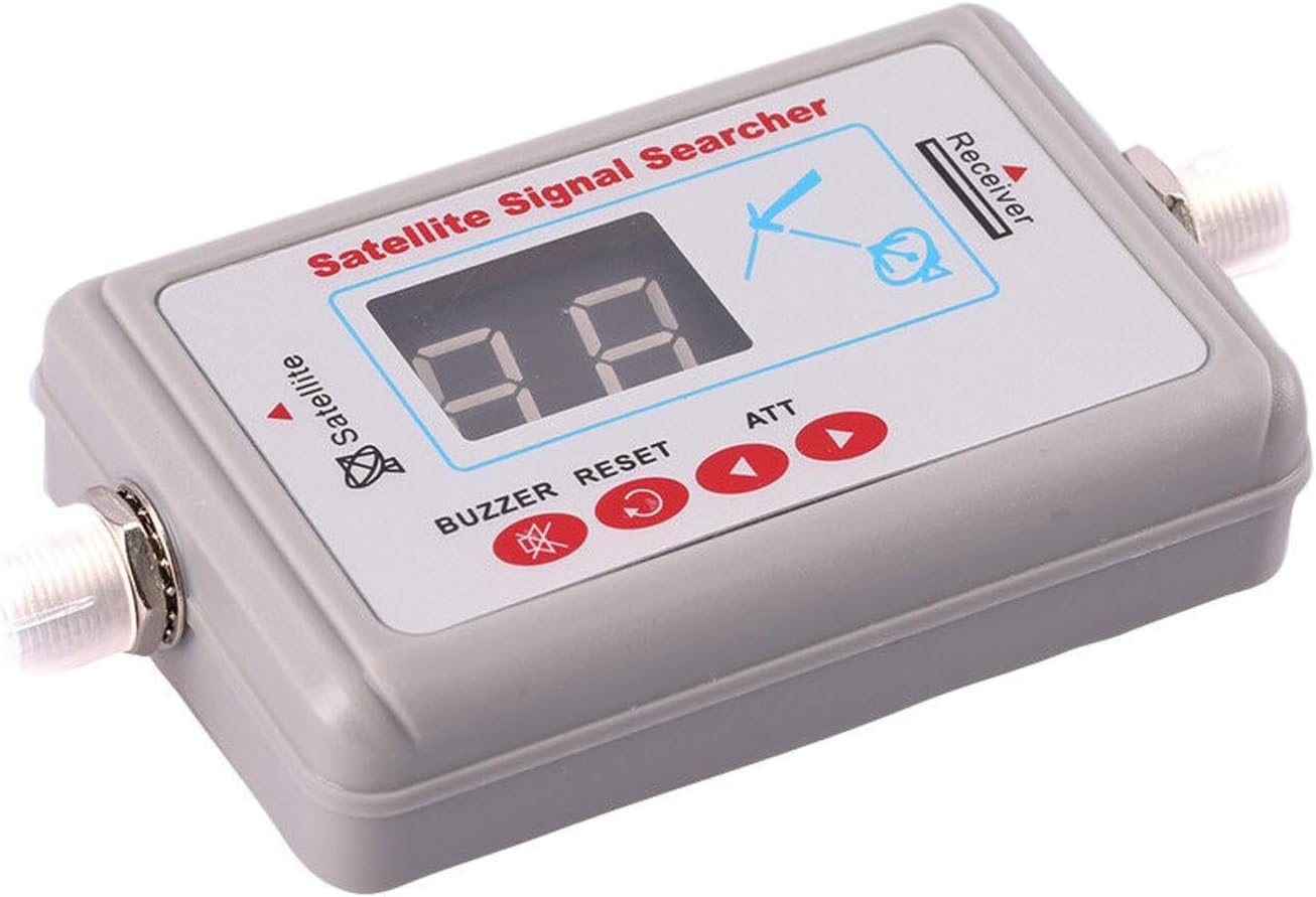 ZEZEFUFU 13-18V Digital Satellite Finder Viewfinder Signal Pointer Satellite TV Receivers