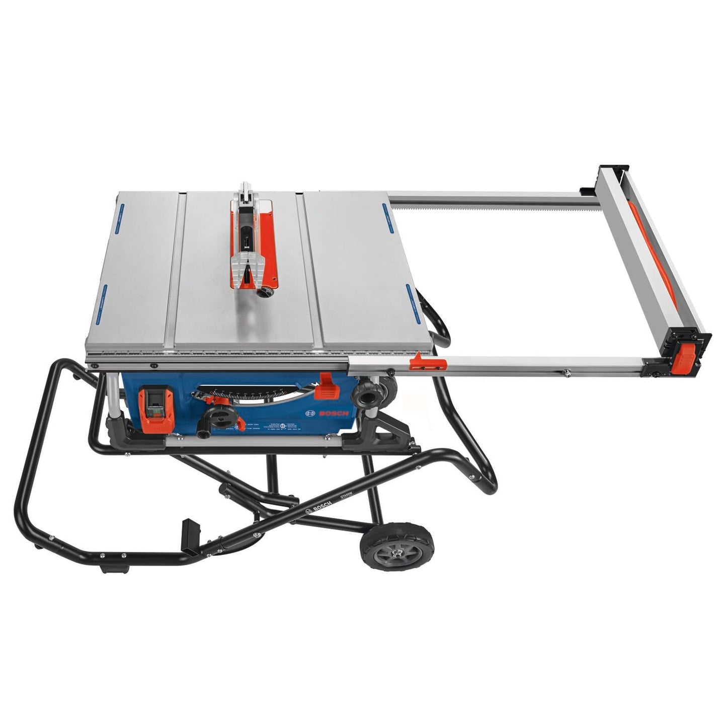 BOSCH GTS15-10 Table Saw 10 Inch Portable Jobsite Saw with Gravity-Rise Wheeled Stand, 15 Amp, 32-1/8 Inch Rip Capacity, 4 HP