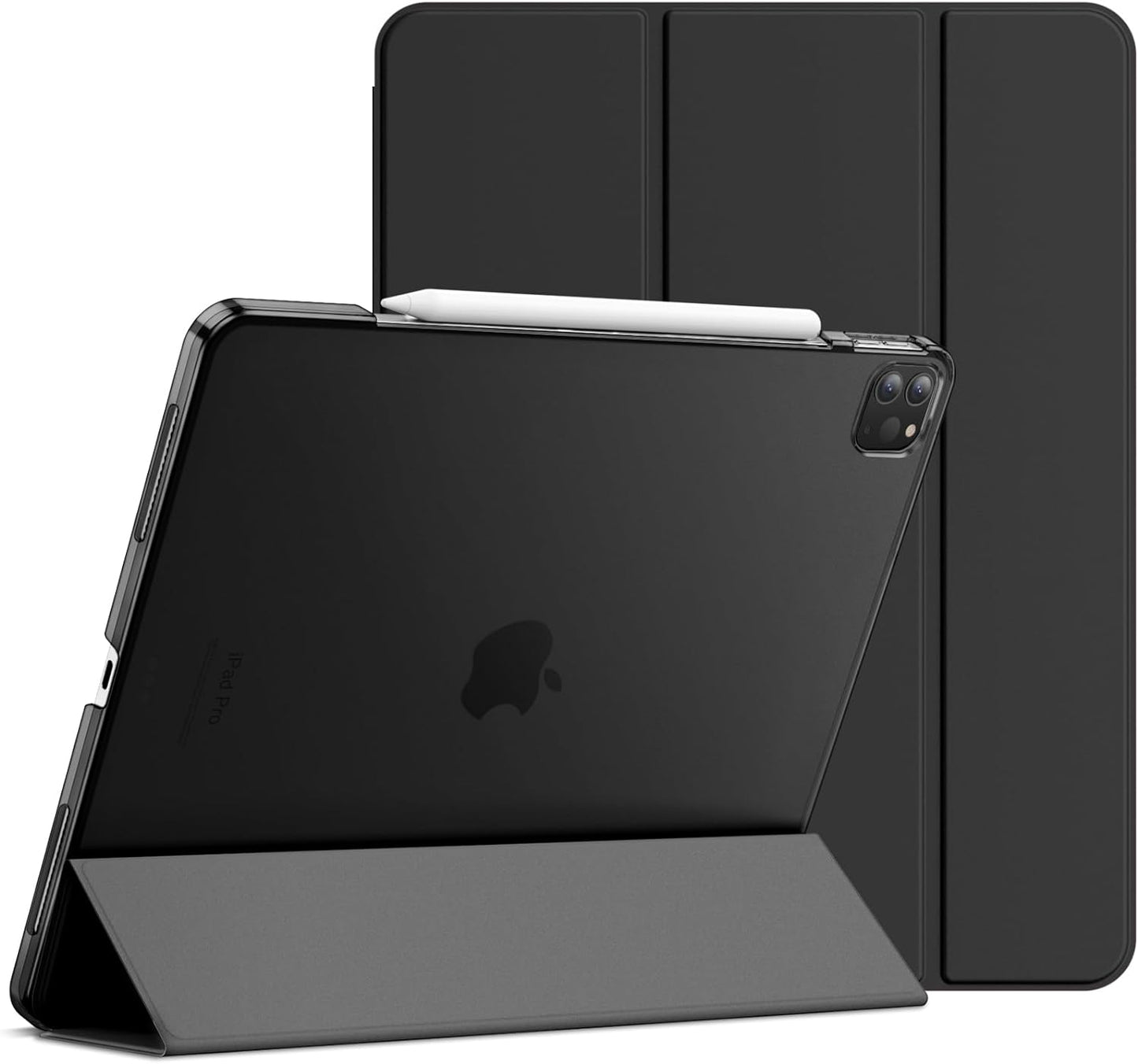 JETech 12.9-Inch (2020/2018 4th/3rd Case for iPad Pro Model, Generation), Compatible with Pencil, Cover Auto Wake/Sleep