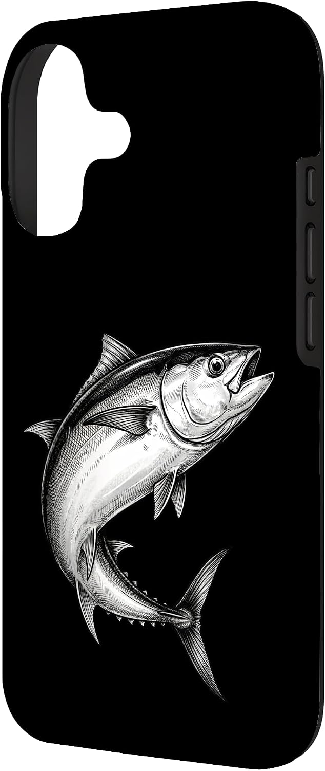 Bluefin Tuna Fish Angler Fisherman Art 17 Vintage Bluefin Tuna Fish Fishing Fisherman Angler Case for iPhone