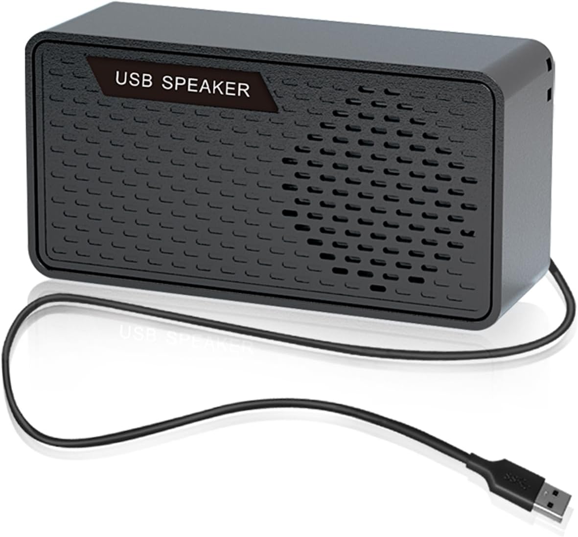 shuley USB Computer Speakers, USB Powered Mini Sound Bars, Laptop Stereo Speaker, Plug and Play to Save Space,Suitable