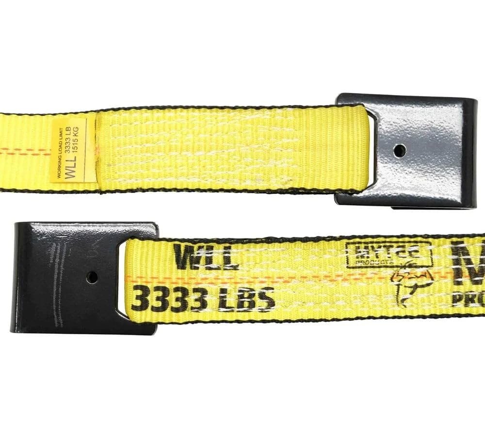 Mytee Products (10 Pack) 2 inch x 27' Heavy Duty Tie-Down Ratchet Straps w/Flat Hook - 10,000 lbs Breaking Strength - Wide Handle Flat Hook Ratchet Straps for Cargo, Flatbed Trailers, Pickup Trucks