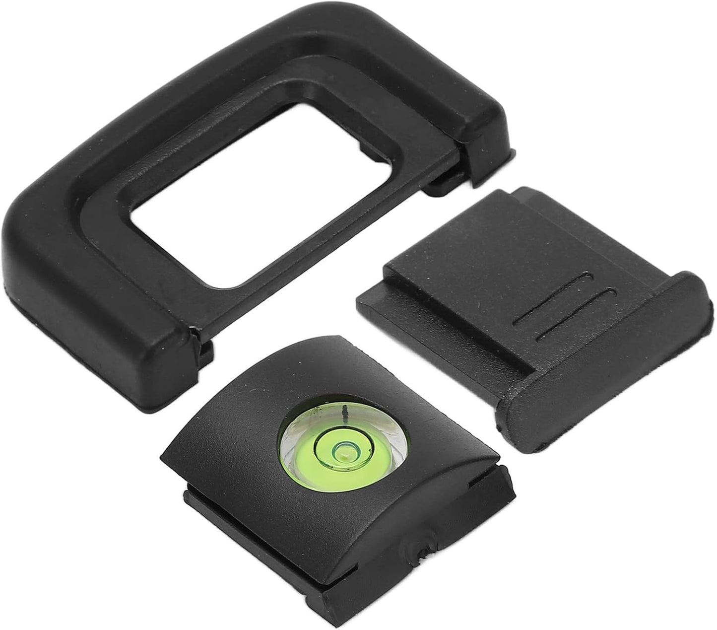 LAISANIM D3200 D3300 D3400 D5300, Rubber Viewfinder Eyecup for Eye Cup Protector with Gradienter & Cold Shoe Cover