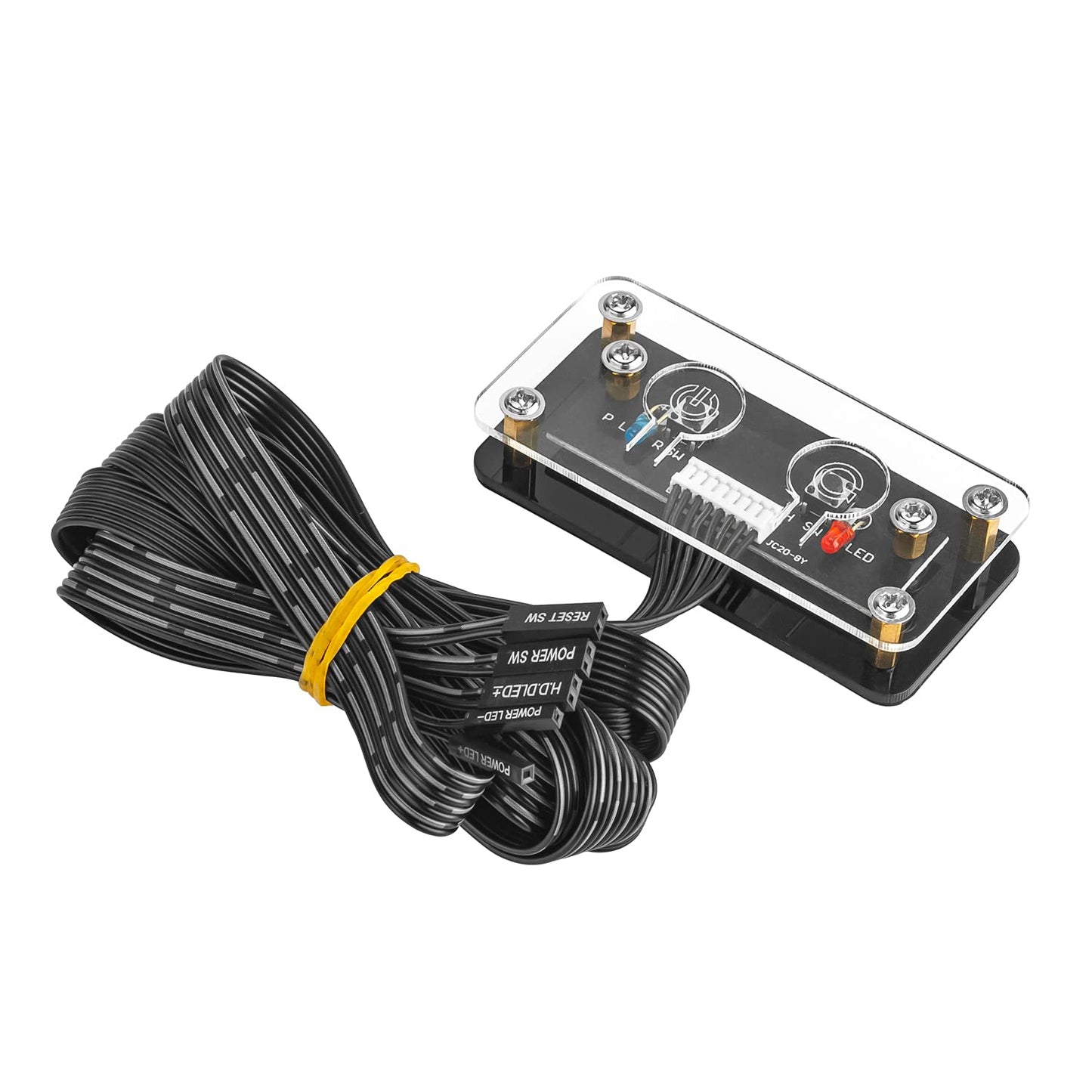 External Power Button for Desktop Computers: On/Off Switch for Motherboard