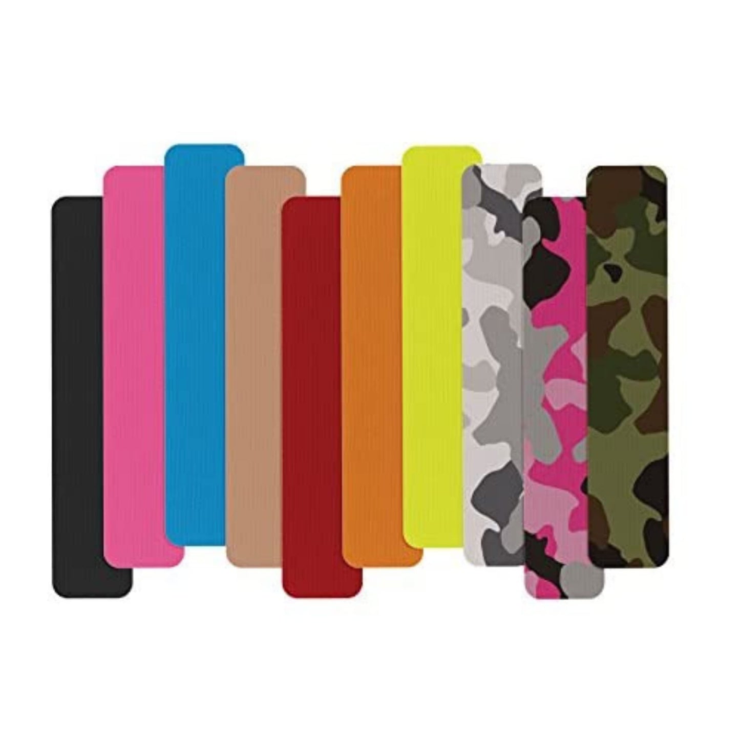 MUELLER Sports Medicine Kinesiology Therapeutic Tape, Quality Athletic Tape, Latex Free, 20 Pre-Cut I-Strips, 2" x 9.75" Each Strip, Gray Camo