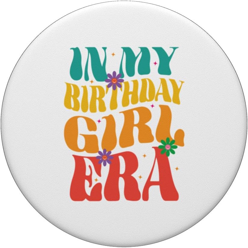 Couscous In My Birthday Girl Era Tie Dye Teen Birthday Party Girls PopSockets Standard PopGrip