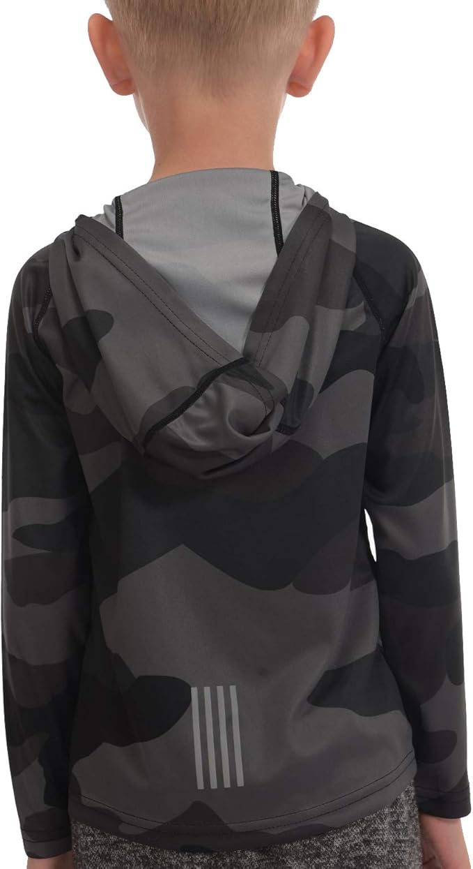 Hoodies for Boys Outdoor Recreation Shirts - Youth Athletic Tops Sun Protection UPF 50+