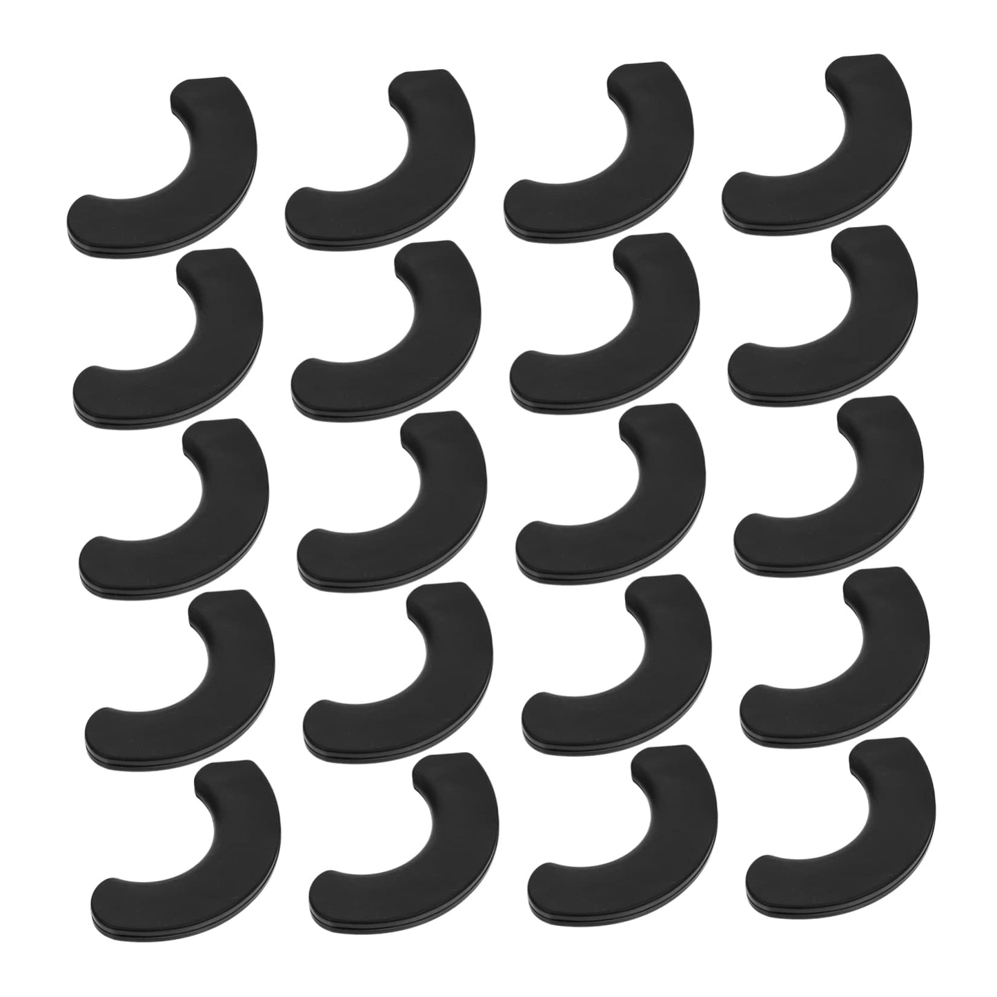 Toddmomy 20pcs Dumbbell Rest Portable Workout Equipment Fitness Accessories Floor Protector Mat Dumbbell Grips Fitness Tool Rubber Shockproof Pad Useful Dumbbell Holder Workout Tool Cushion