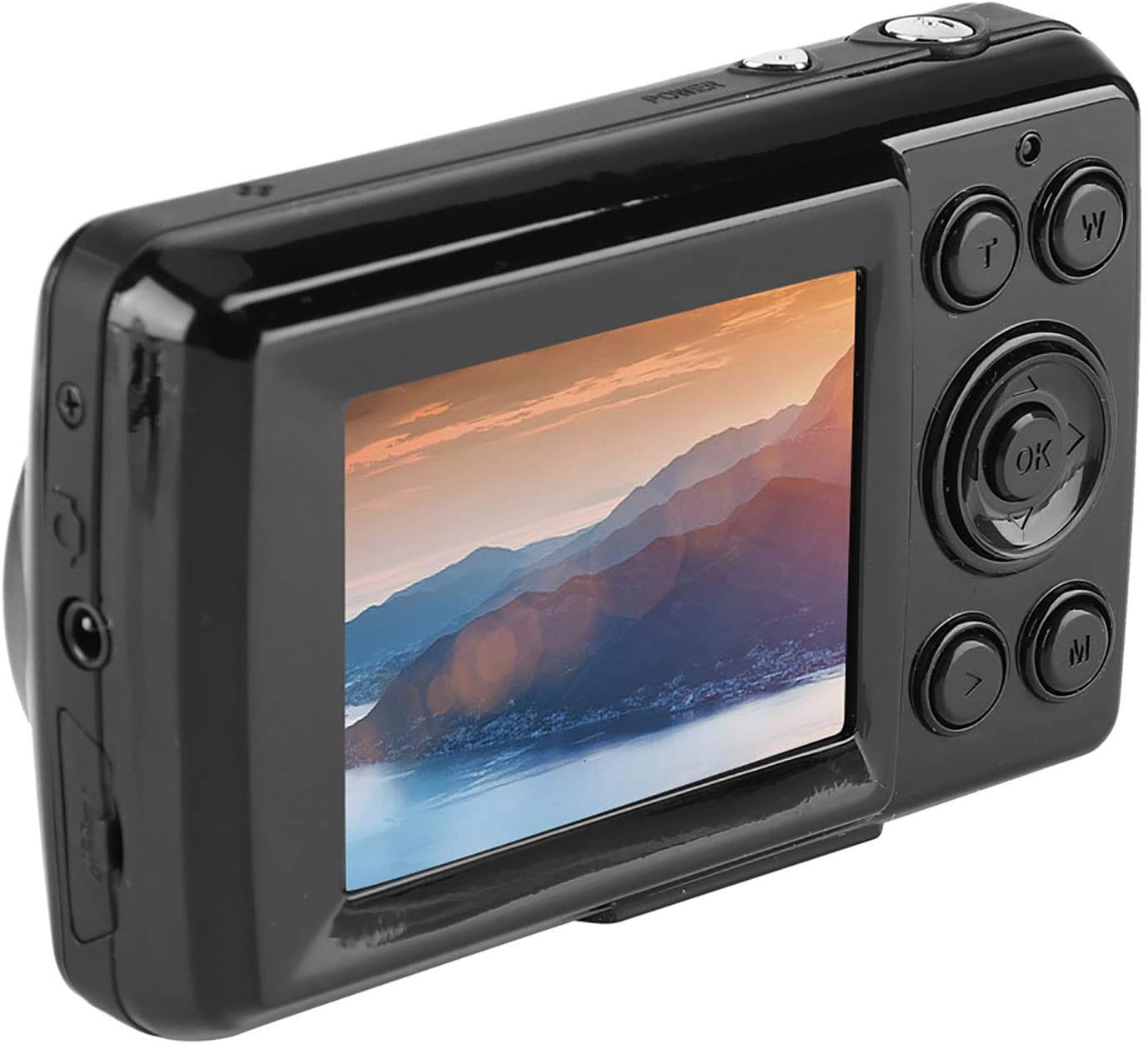 Cocoarm 720p 16mp 2.4 Inches Mini Digital Camera, with LCD Screen, Black, for Boys Girls Teens