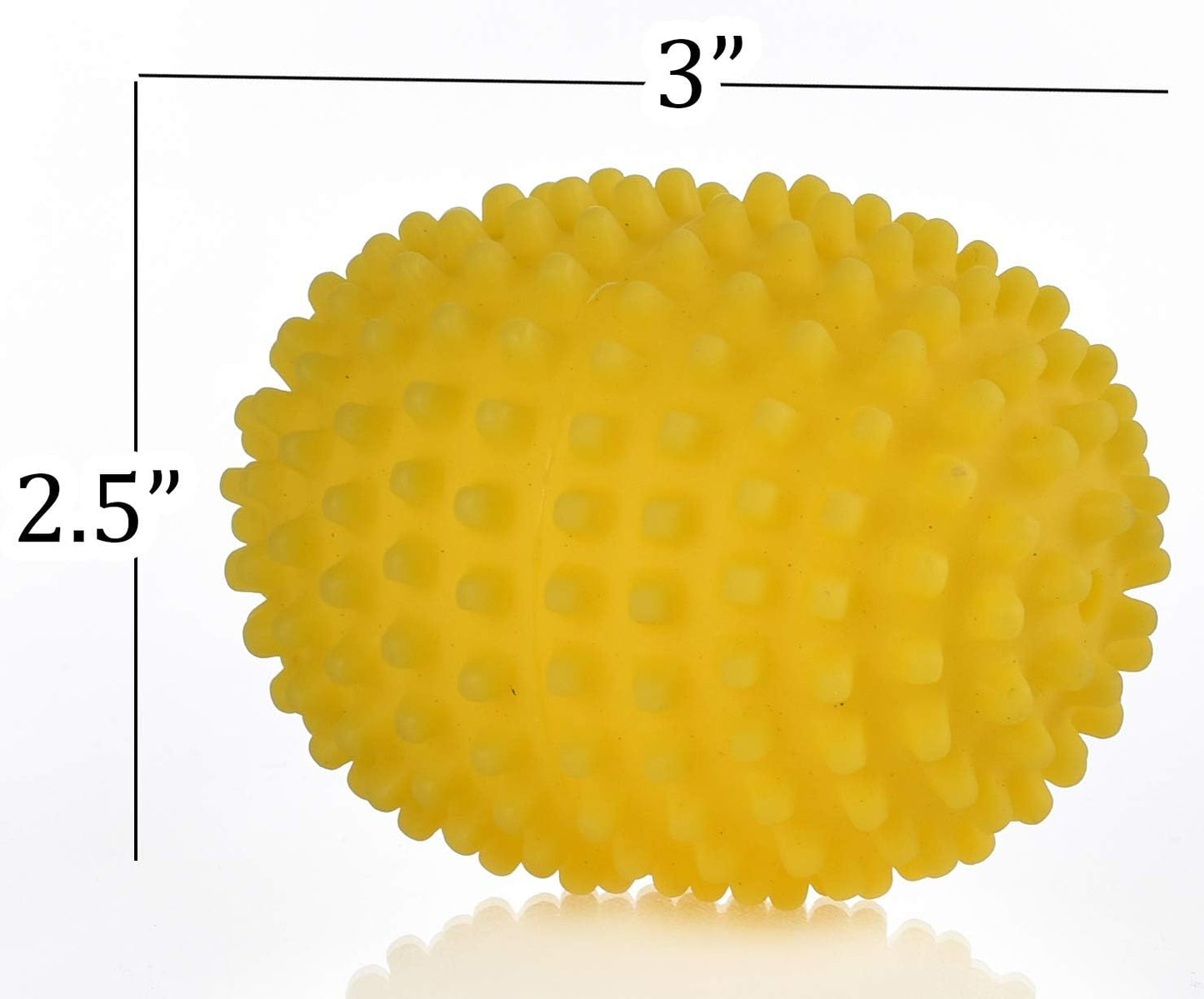 Skiennix Lemon Scented Dryer Balls - Natural Fabric Softener Alternative | 4-Pack for Soft, Fresh Laundry