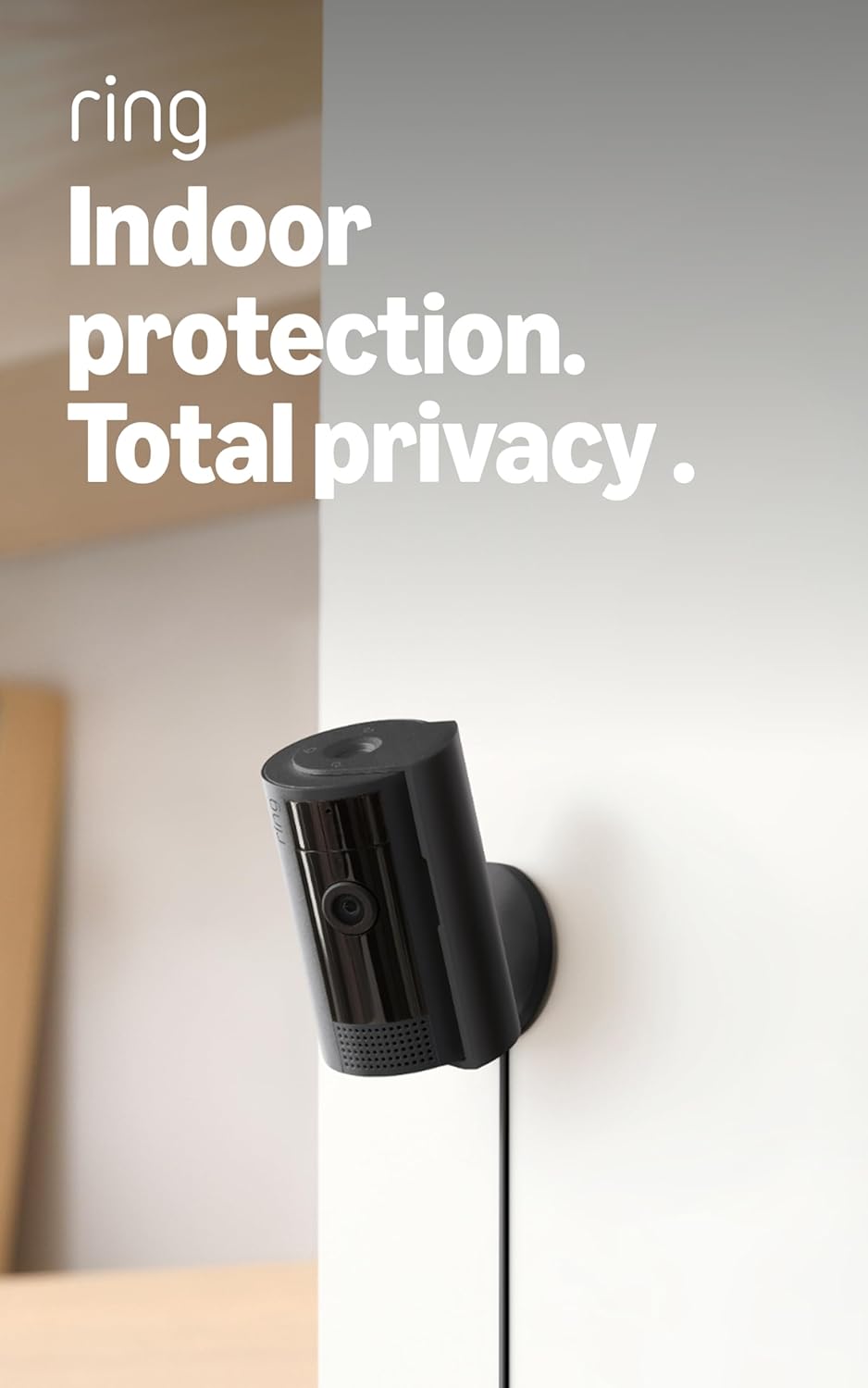 Ring Indoor Cam - 1080p HD Security Camera for Home or Business - Sleek White Design