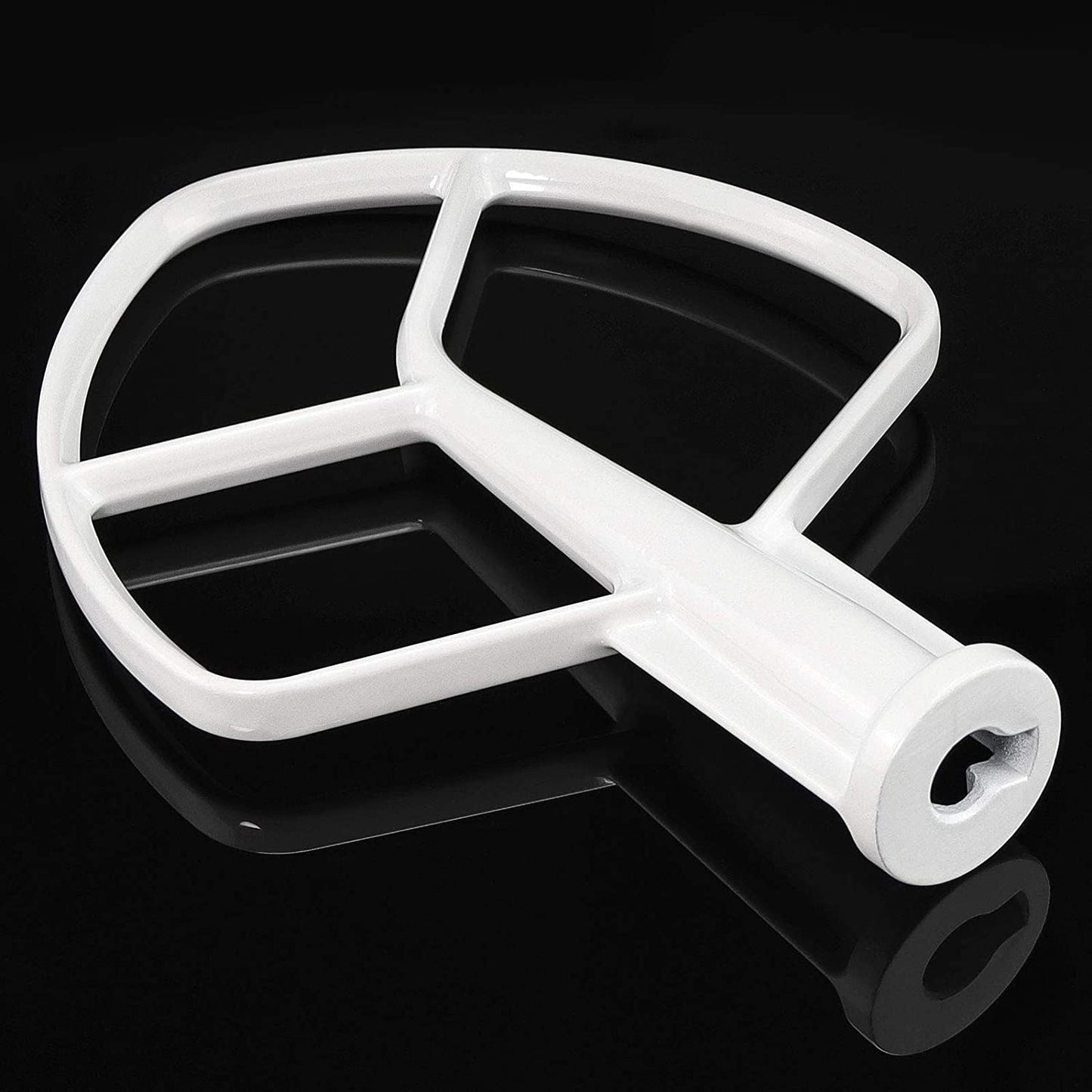 K5AB K5SS Flat Beater Replacement/K5AB K5SS Coated Flat Beater for 5-Qt Bowl-Lift Stand Mixers of 9707670 W10807813 PS983355 AP3881259 Mixer Beaters Replacement,Fit Model KSM50 KSM5 KSM450 by Sikawai