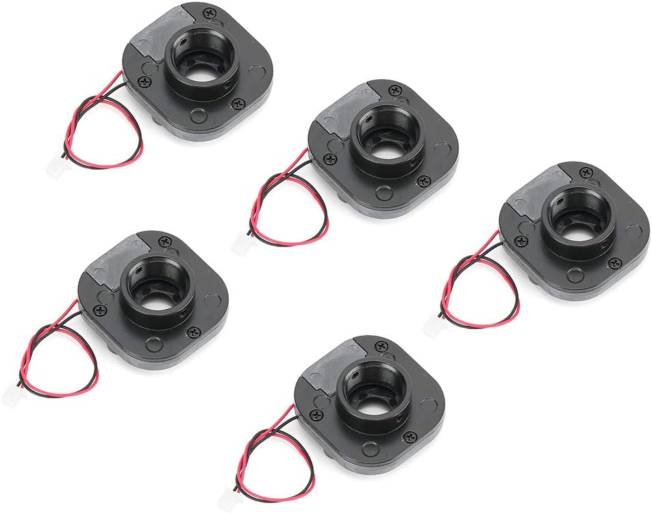 Zyyini 5pcs 3MP Lens Mount Aperture, IR-Cut- Filter Switcher IR Lens Mount CCTV Filter for Camera