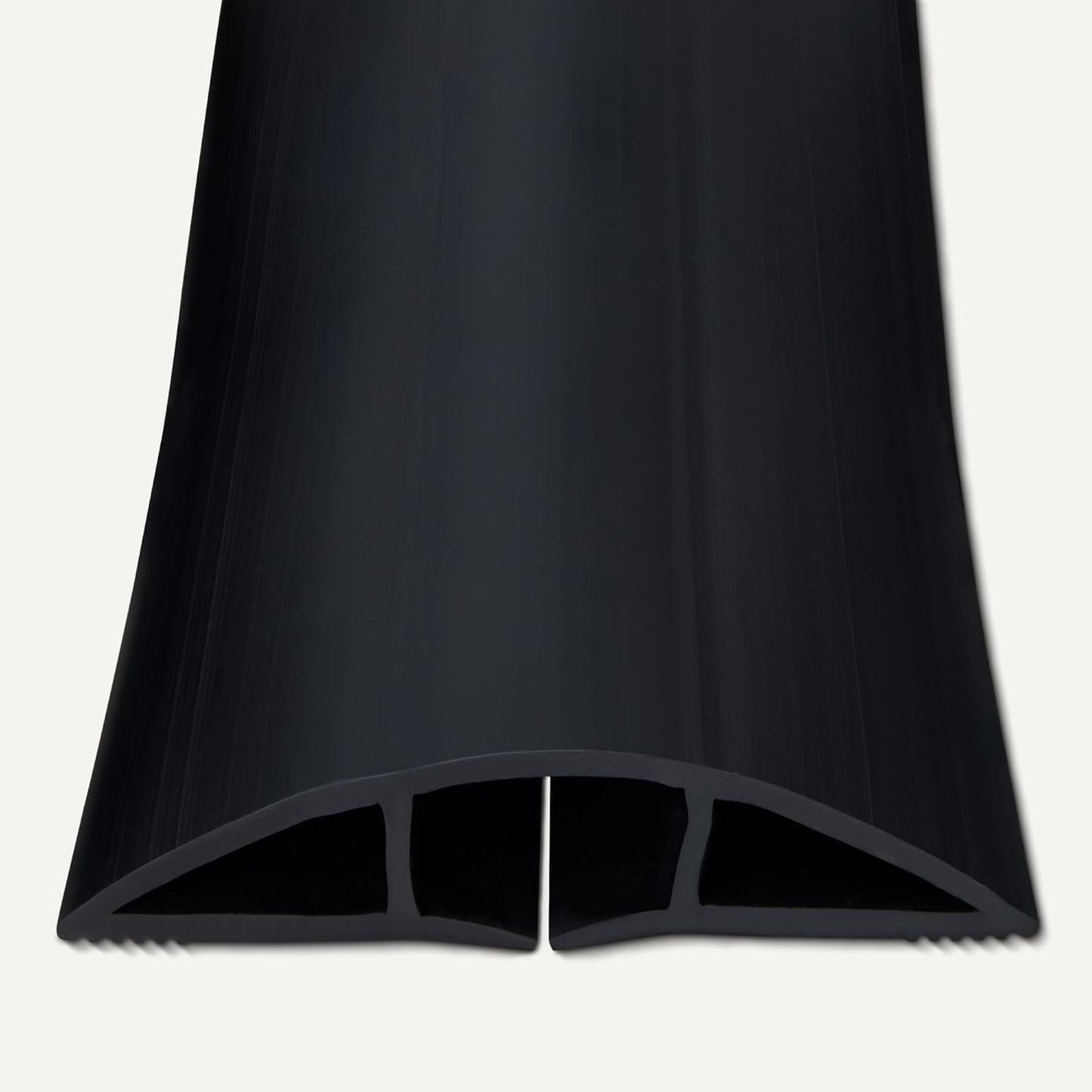 Amazon Basics 6ft 2.6" Floor Cord Cover, Length, Diameter, Cable Protector, Black