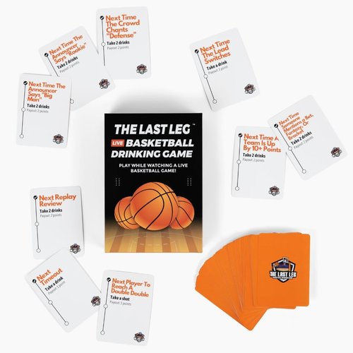 Beer Pressure Live Basketball Drinking Game - Perfect for Game Days, Tailgates & Parties