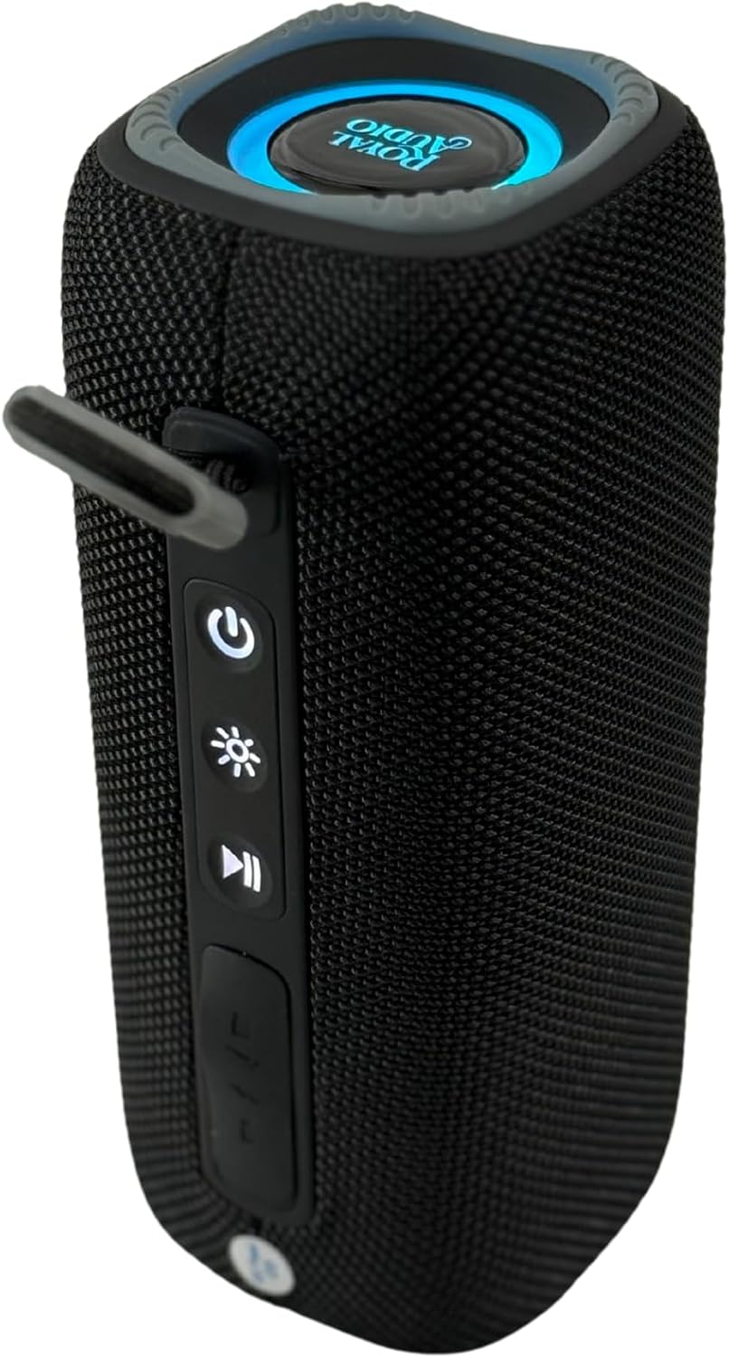 ROYAL AUDIO RA654 16W 3 Wireless Portable Bluetooth Speaker with Stereo Sound, Deep Bass, Hours Playtime, USB AUX