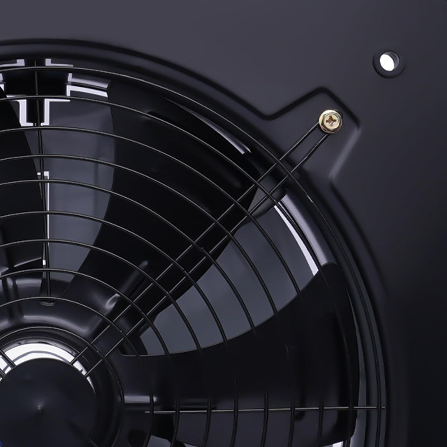 Wall Mounted Explosion Proof Fan, Industrial Axial Exhaust Fan with 750W 2800 Rpm Backdraft Damper & Thickened Protective Mesh Noise Free Square Kitchen Extractor Fan for Workshop Warehouse Apartment