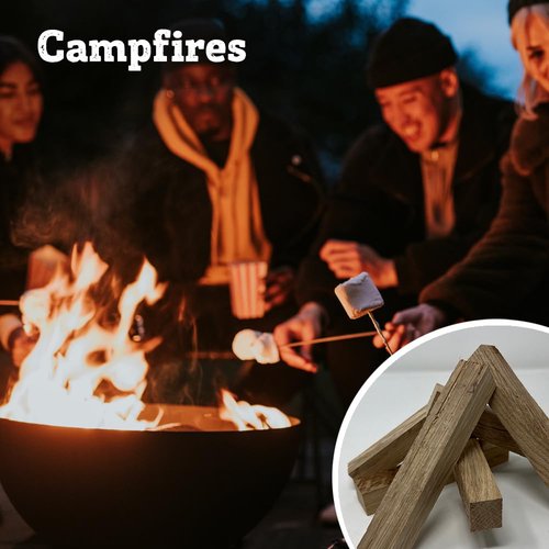 Heatcraft Premium Kiln Dried Wood Kindling for Pizza Ovens, Tabletop Fire Pits & Campfires