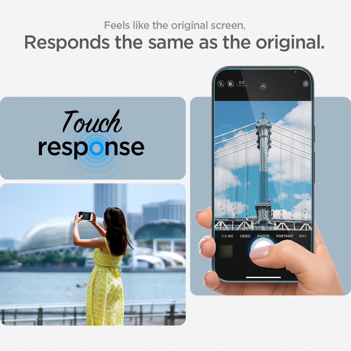 9a 2 Pack Spigen Tempered Glass Screen Protector [GlasTR EZ FIT] designed for Pixel