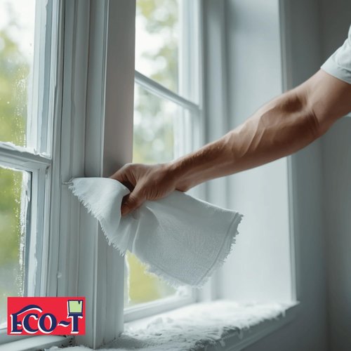 1 Lb Bag Eco-T Paint Rags - White T-Shirt Material, 100% Recycled, Eco-Friendly, High Absorbency, Low Lint, Low-Cost, Painting and Cleaning Cloth