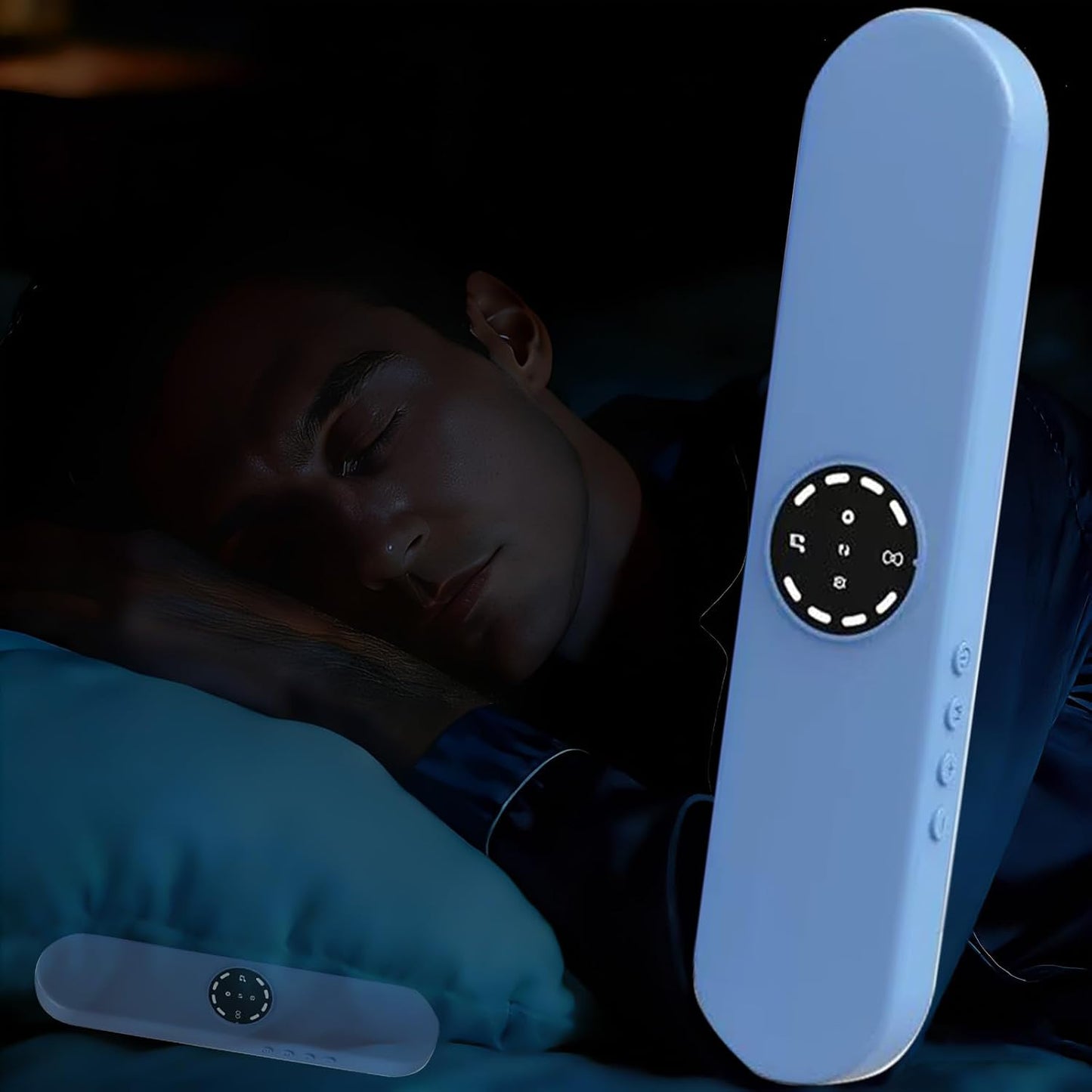 35 300mAh Bluetooth Pillow Speaker for Sleep - Bone Conduction Sleep Speaker Under Pillow with Built-in White Noise