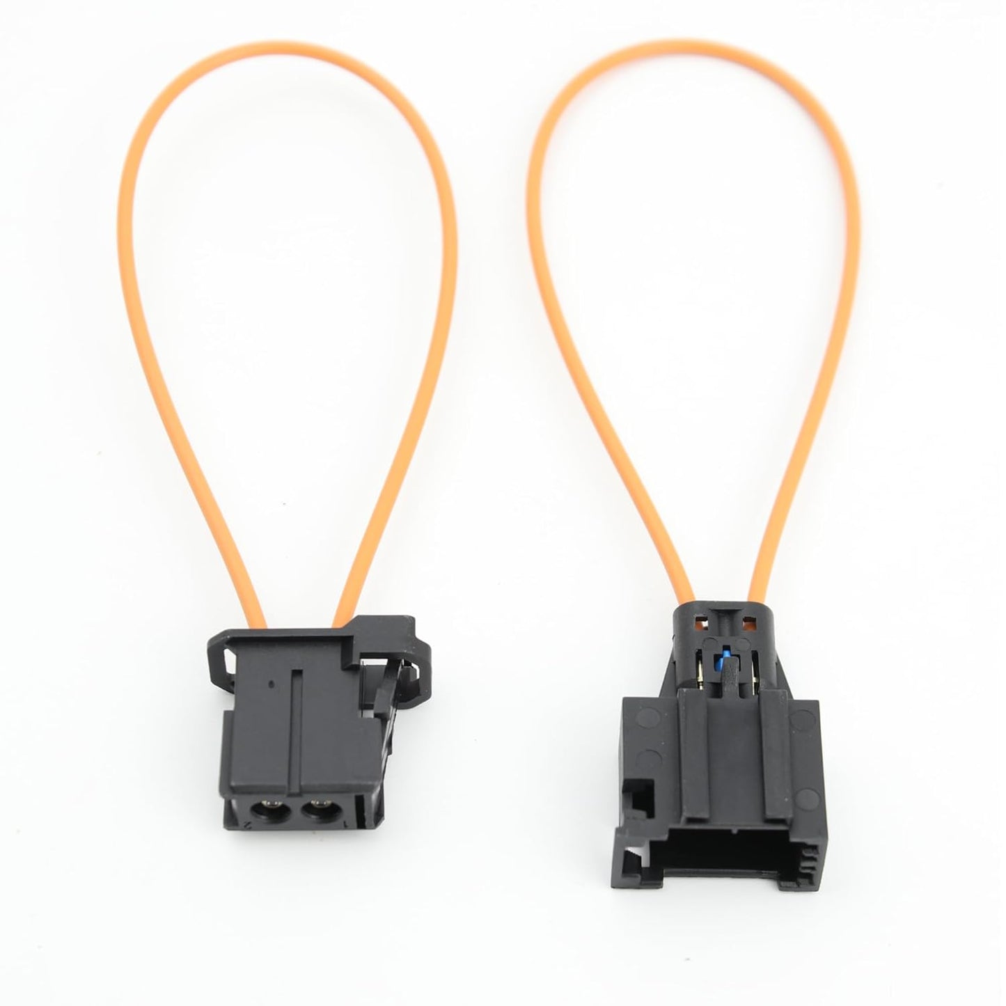 Narcilors 2 Pcs Male and Female Fiber Optic Loop Bypass Replacement for BMW Replacement for Mercedes Benz Diagnostic