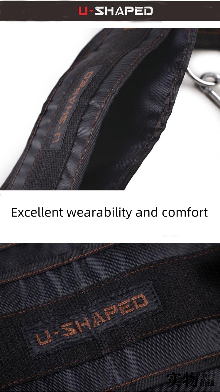 Weight Lifting Belt With Chain – Weighted Pull Up Belt Features a Sturdy Chain Design to Provide Core Support for High-Intensity Training like Squats, Deadlifts, and Pull-Ups, Stabilizing Your Lower Back and Reducing Injury Risks. Dip Belt Unisex Fit for