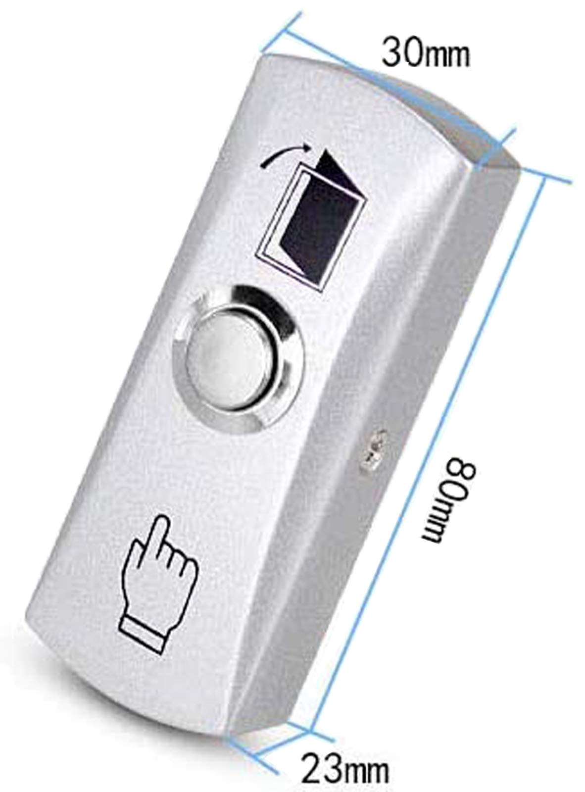 MENGQI-CONTROL Water Proof Metal Keypad Reader 4 Doors Access Control Kit Outdoor Install Magnetic Lock 110V Power Box RFID Cards/Key Fob(Phone APP remotely Open Door)