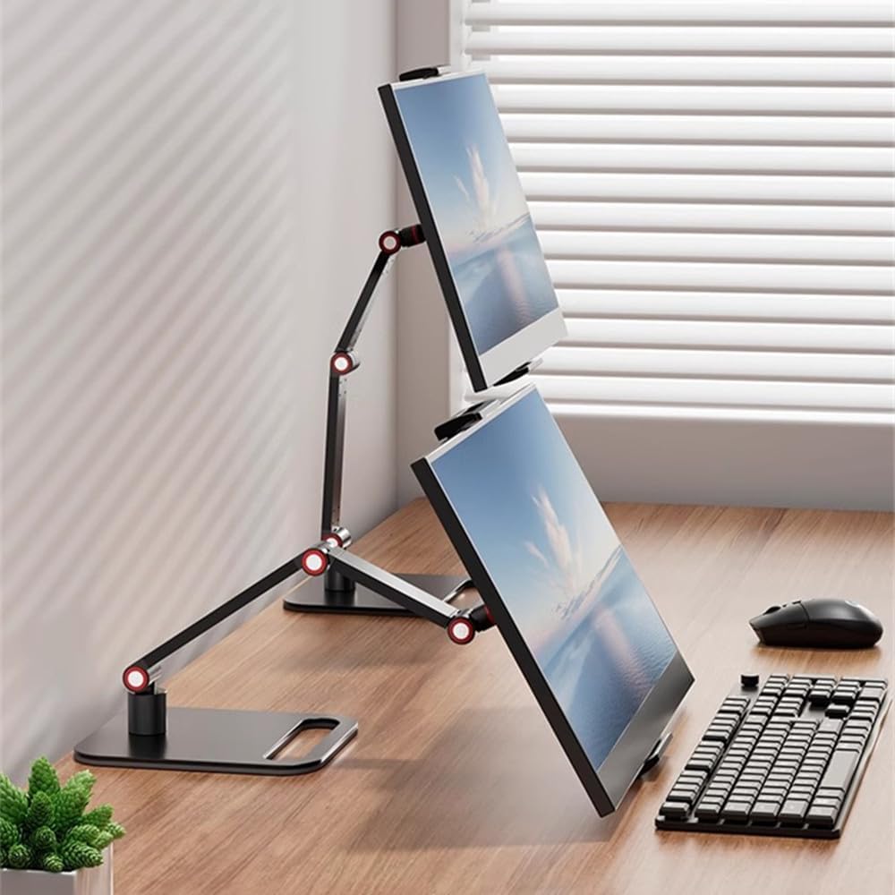 12-17.3 Inch 16 Inch 12.9inch Portable Monitor Holder for Screen Desk Holder Metal Stand Universal Expandable Display