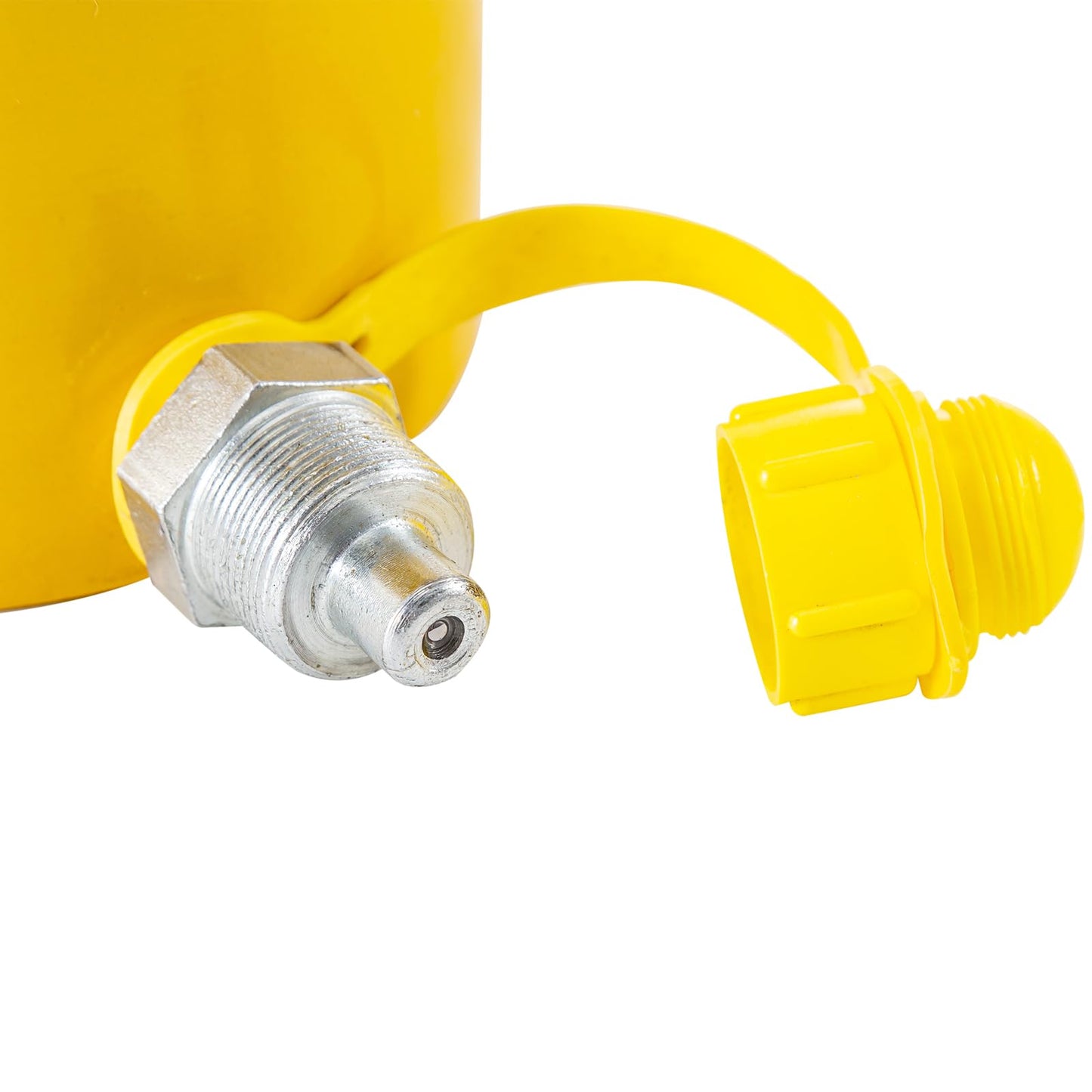 Mophorn 50T 6In Stroke Hydraulic Cylinder Jack Solid Single Acting Hydraulic Ram Cylinder 150mm Hydraulic Lifting Cylinders for Bending, straightening and Pulling on Trucks, Tractors and Heavy equipm
