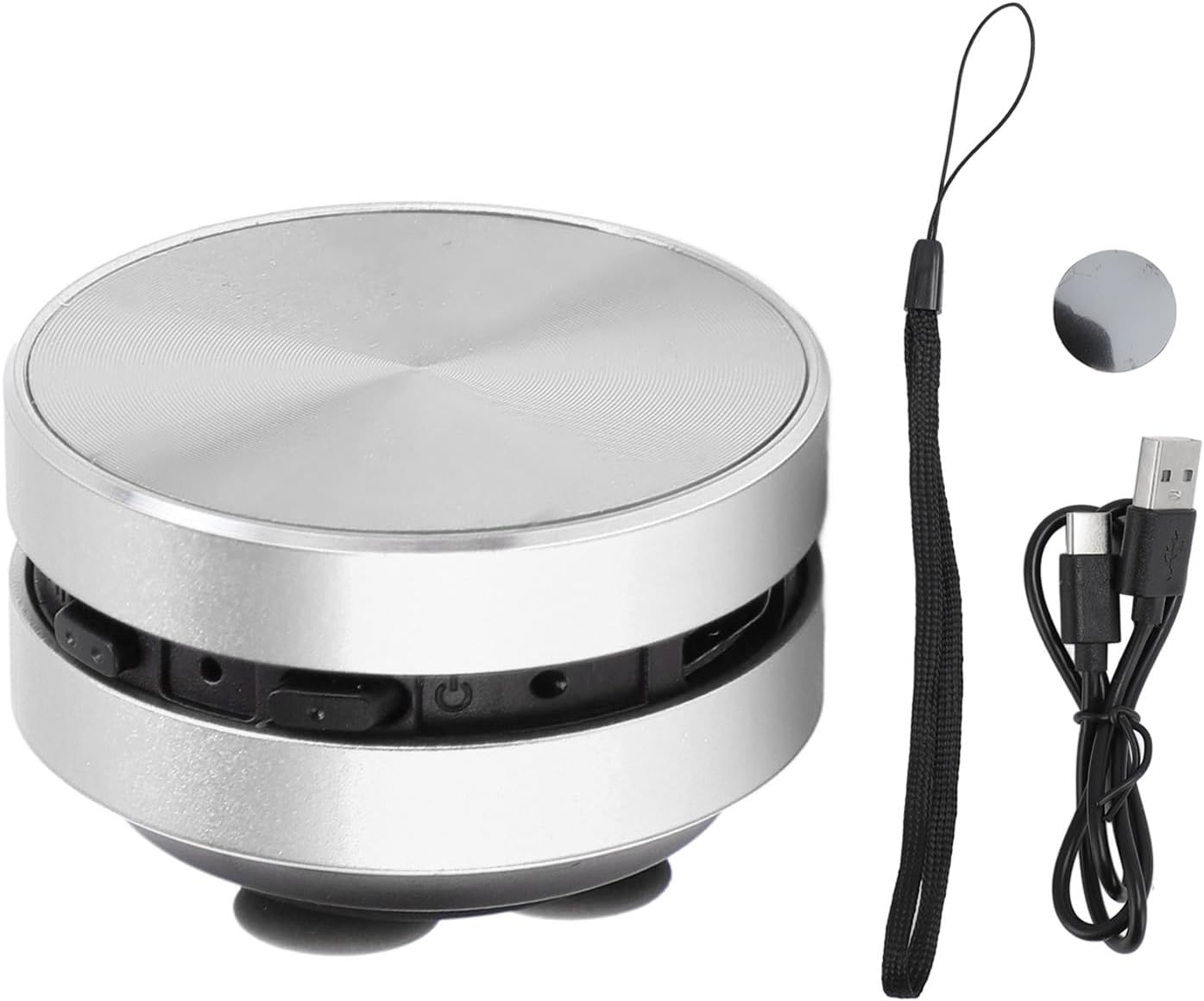 Bewinner Bone Conduction Speakers Ultra Mini, Turn Anythin into A Speaker, Stereo Bass Portable Small Cordless Speaker